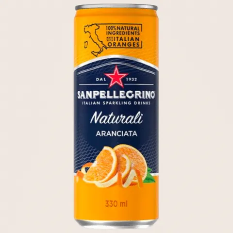 San pellegrino aranciata