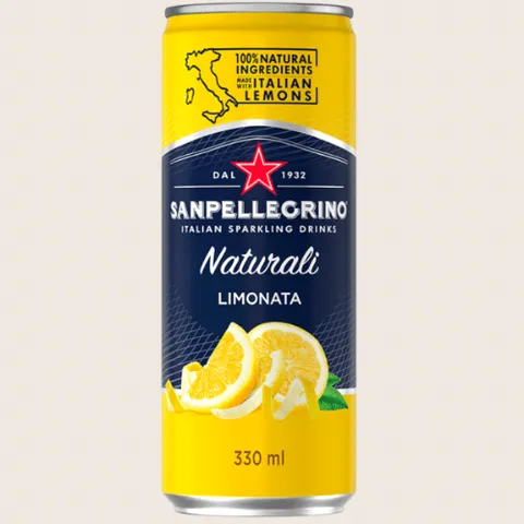 San pellegrino aranciata limonata