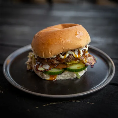 Hamburger bacon