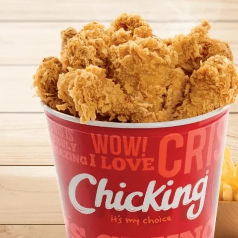 Bucket hotwings 36 stuks