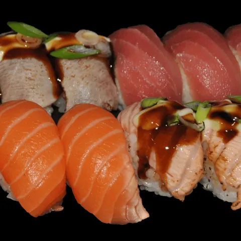 Nigiri salmon en tuna 12 stuks