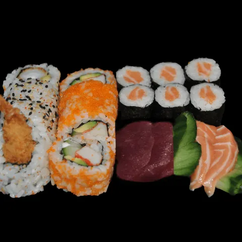 Sushi en sashimi mix 1 persoon, 18 stuks