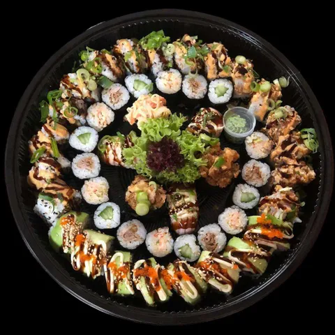 Deluxe sushi box 48 stuks