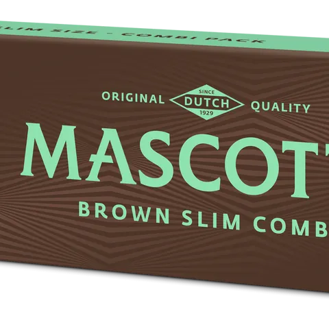 Mascotte Brown Slim Combi with Original tips