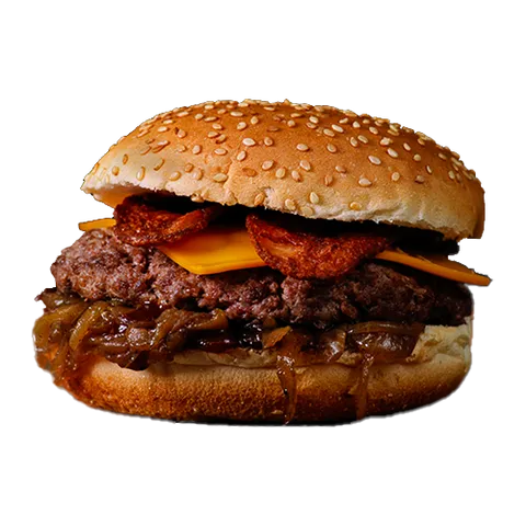 BBQ bacon cheeseburger