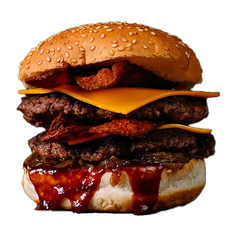 Double bacon cheeseburger