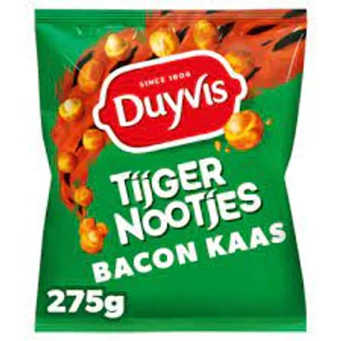 Duyvis Tijger nootjes Bacon/Kaas