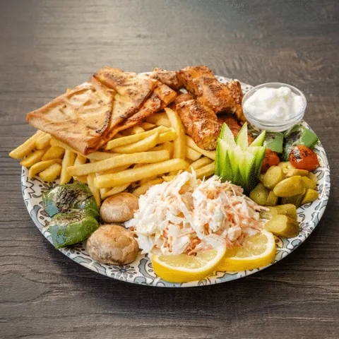 Shish tawook maaltijd