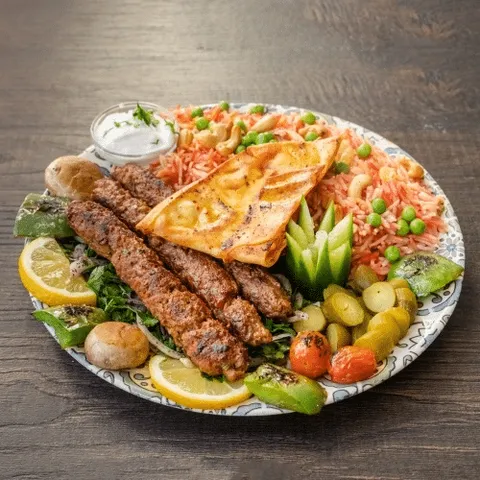 Kebab maaltijd