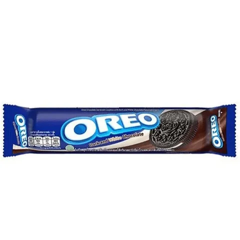 Oreo cookies dark and white