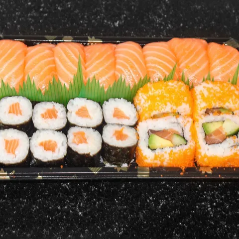Sake menu voor een persoon