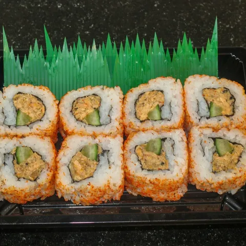 Spicy zalm roll