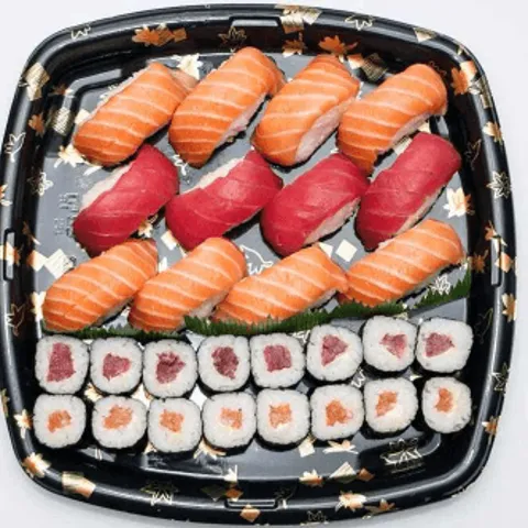 Sushi zalm en tonijn