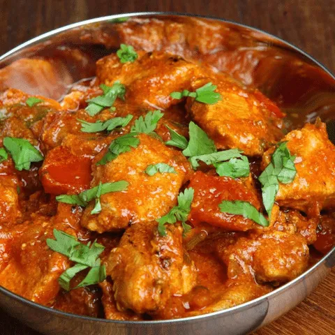 Balti chicken tikka