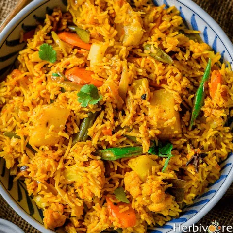 Kolkata vegetable biryani