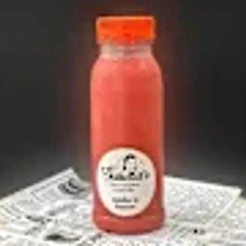 Aardbei en banaansmoothie