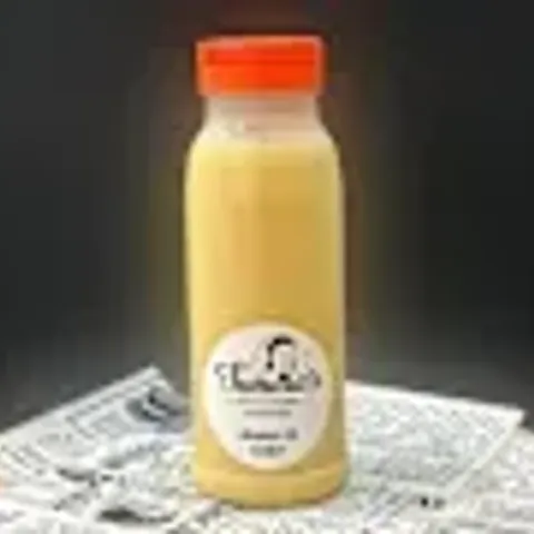 Banaan, ananas en kokos smoothie