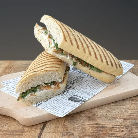 Panini gerookte zalm XL