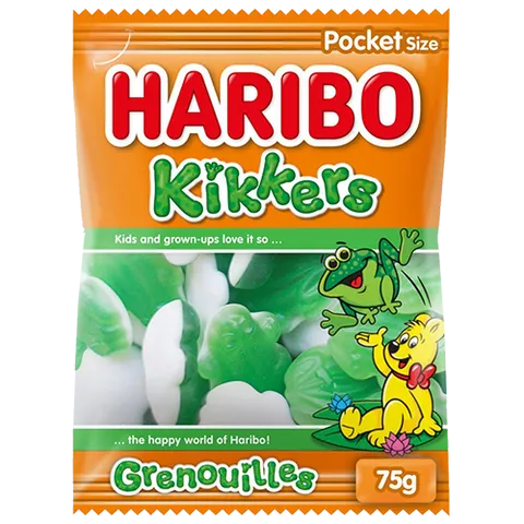 Haribo Kikkers 75 gram