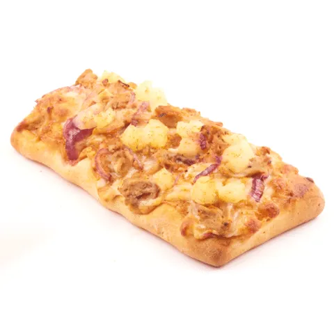 Pizzabroodje pulled pork