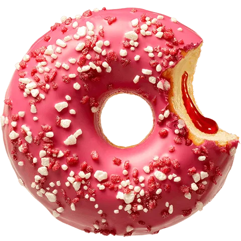 Merry berry donut