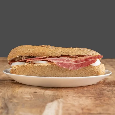 Pistoletje bacon en ei