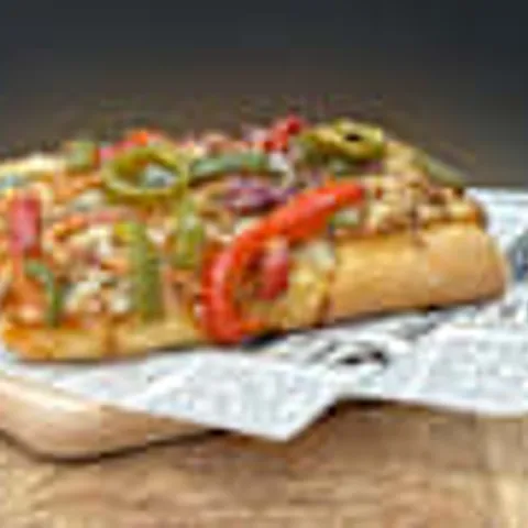 Pizzabroodje gehakt en groente