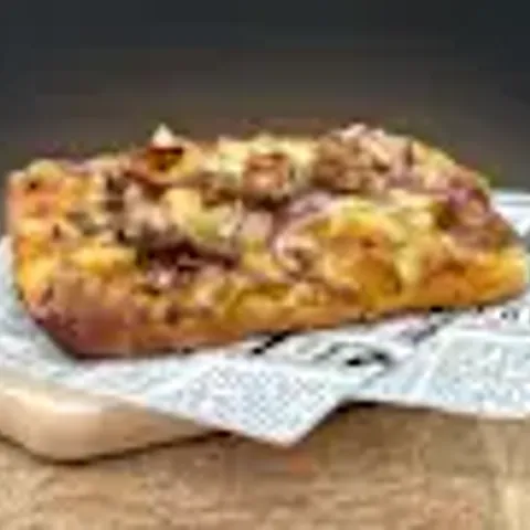 Pizzabroodje pulled pork