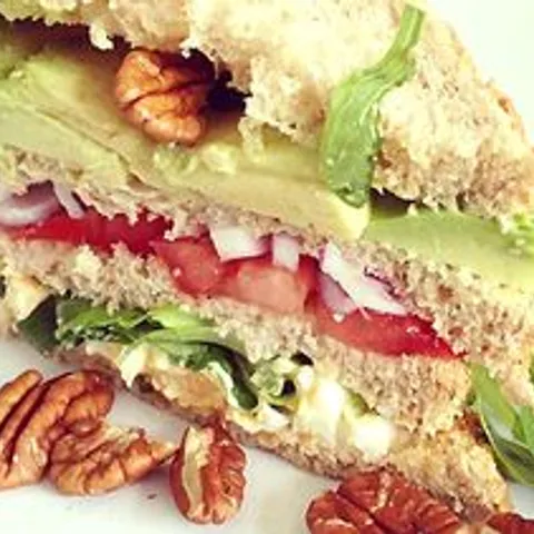 Club sandwich vegan