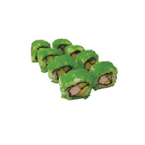 Wasabi California roll, 8 stuks