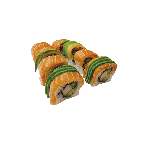 Sake avocado roll, 8 stuks