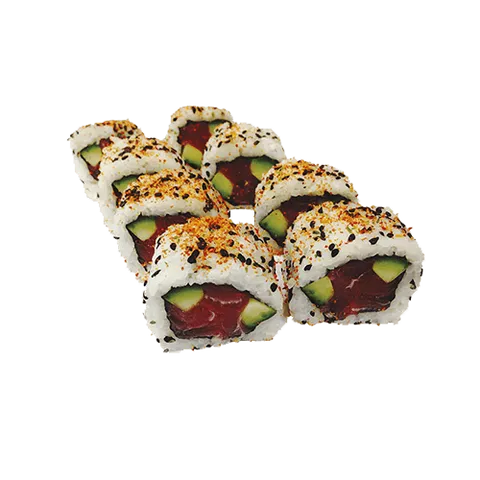 Spicy maguro roll, 4 stuks
