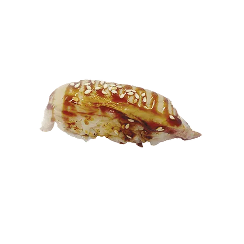 Geflambeerde tonijn nigiri