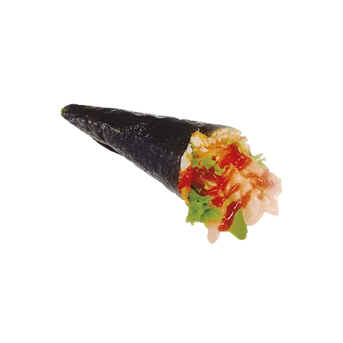 Spicy zalm handroll