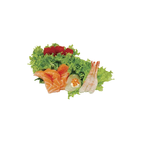 Sashimi mix, tien stuks