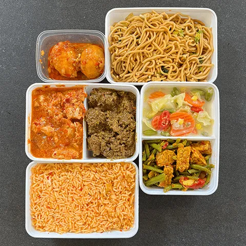 Rijsttafel pedis