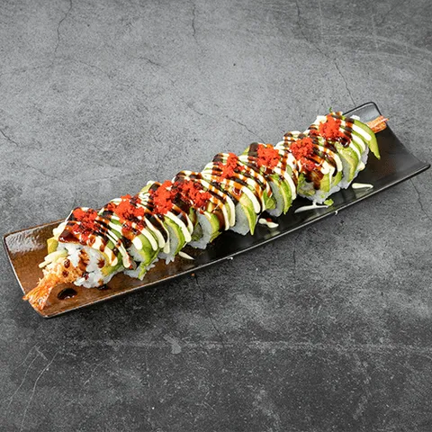 Avocado dragon roll