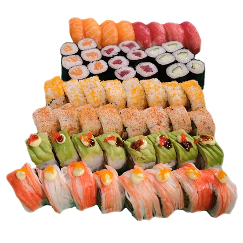 L. The Sushi break box (66 stuks)