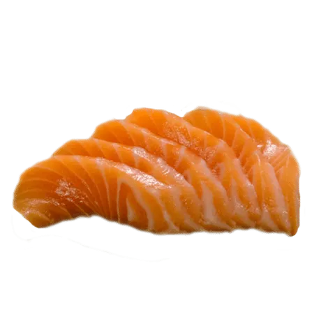 Salmon sashimi