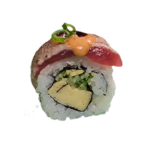 Tuna tataki roll