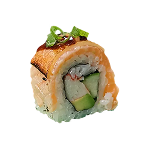 Vulcano salmon roll