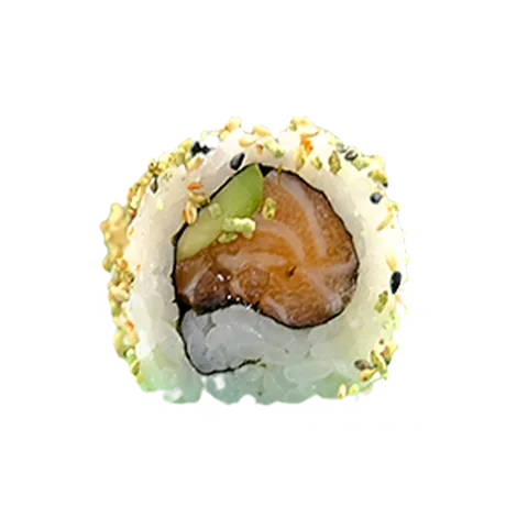 Wasabi salmon roll
