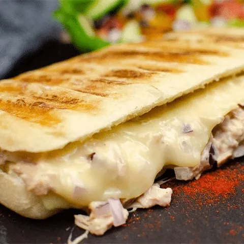 Panini tuna melt