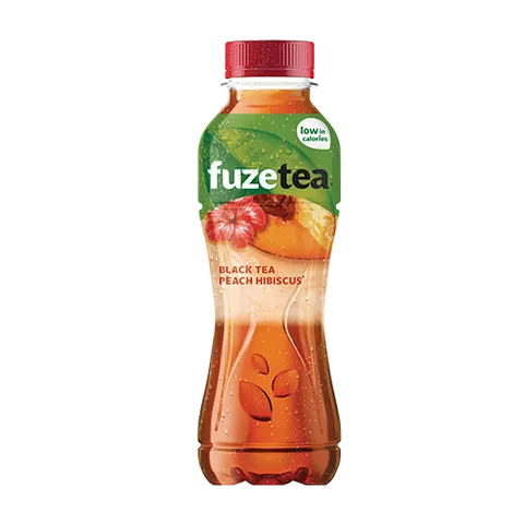 Fuze Tea Black Tea Peach Hibiscus 40cl