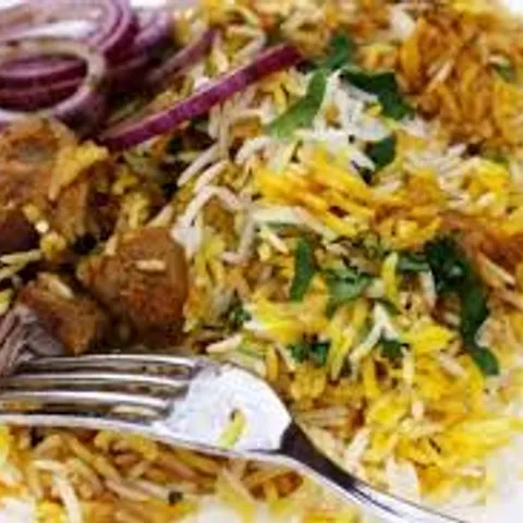 Lamb biryani