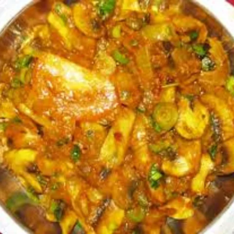 Mushroom bhaji