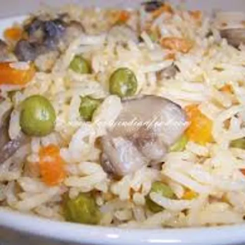 Mushroom fried rice