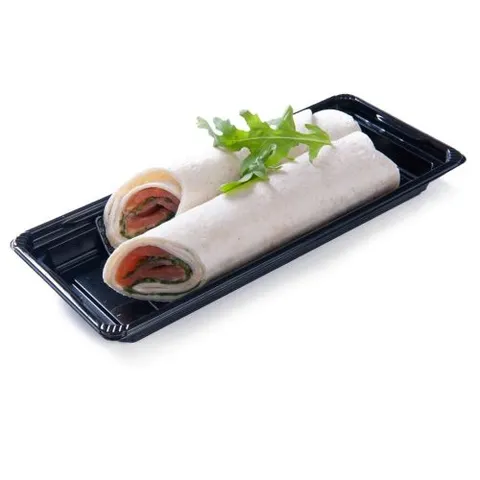 Bakje zalmwraps 