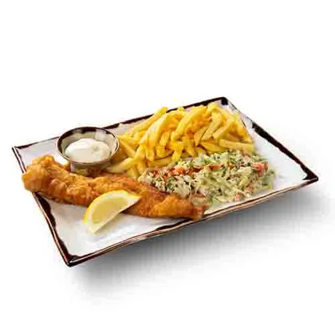 Lekkerbek menu van kabeljauw