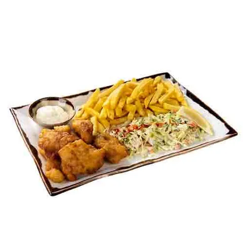 Kibbeling menu